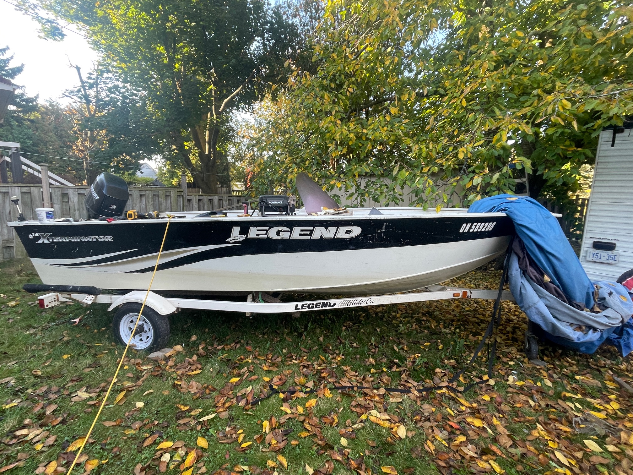 2004 Tracker Excellent fishing boat 16’ 